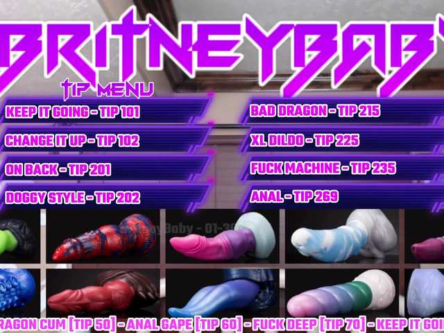 Capturas de tela de transmissão BritneyBaby