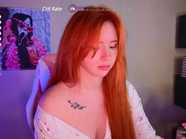Capturas de tela de transmissão GingerGoddess