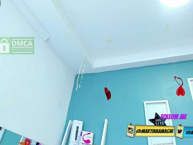 Capturas de tela de transmissão Martina-Magni