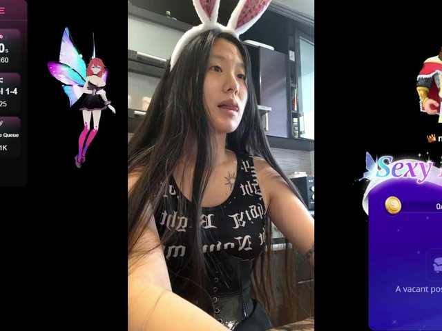 Capturas de tela de transmissão MilenaMiller