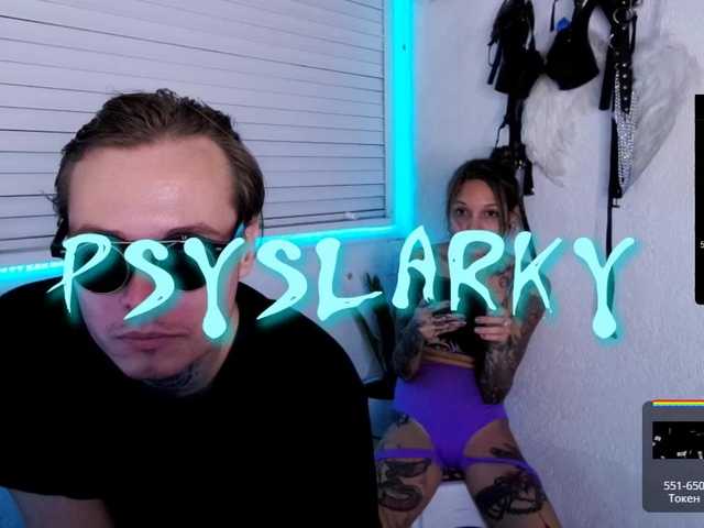 Capturas de tela de transmissão Psyslarky