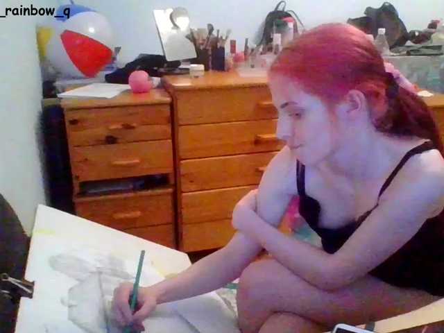 Capturas de tela de transmissão RainbowQueen