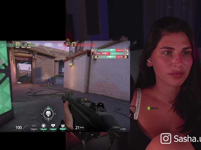 Capturas de tela de transmissão Sasha-unic