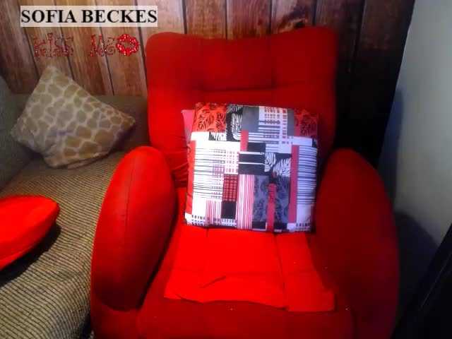 Capturas de tela de transmissão sofiabeckes