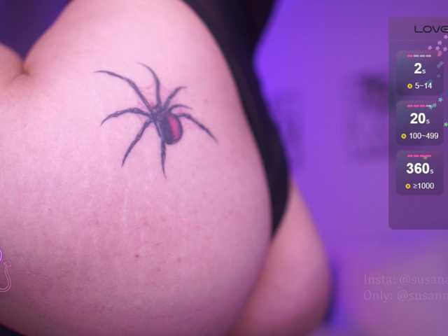 Capturas de tela de transmissão SusannaMoree