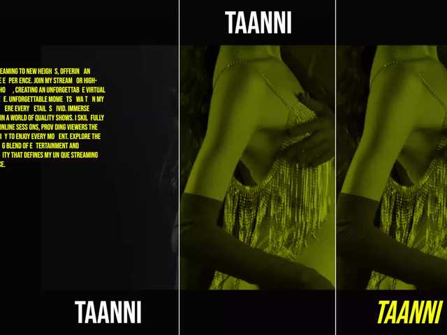 Capturas de tela de transmissão Taanni