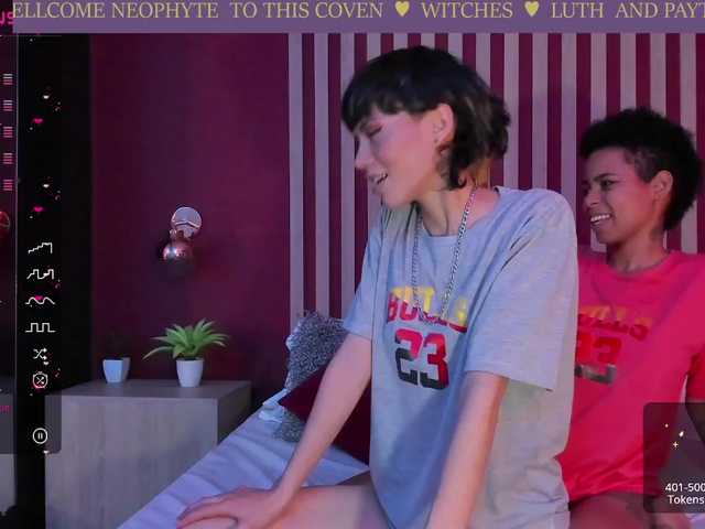 Capturas de tela de transmissão witches-