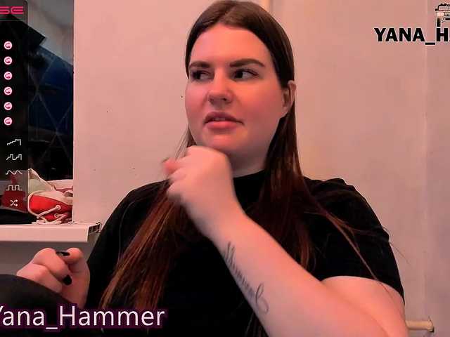 Capturas de tela de transmissão Yana-Hammer