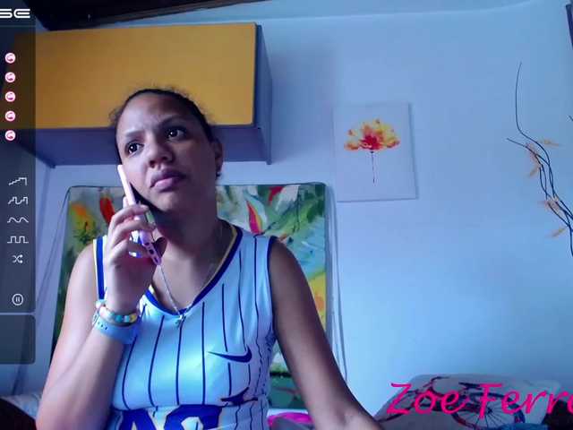 Capturas de tela de transmissão ZoeFerreira